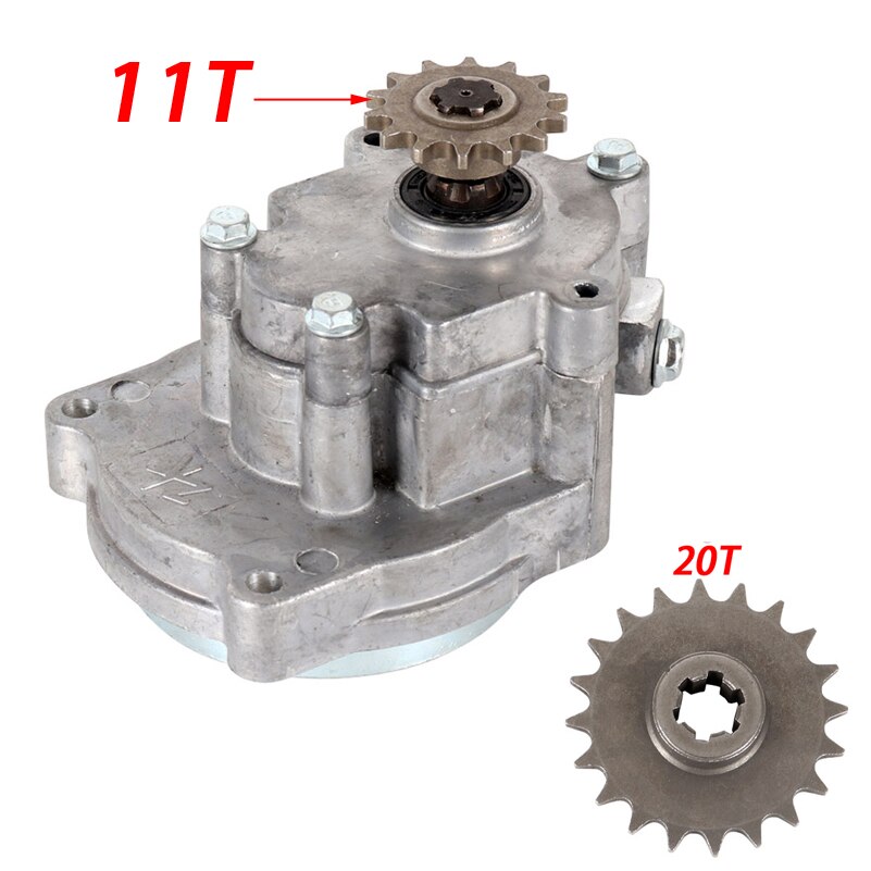 T8F 11 14 17 20 Tand Koppeling Drum Versnellingsbak Tandwiel 33cc 43cc 49cc Ty Hengel Ii Go Kart Mini moto Dirt Bike Scooter Xtreme: 11T Box and 20T Gear
