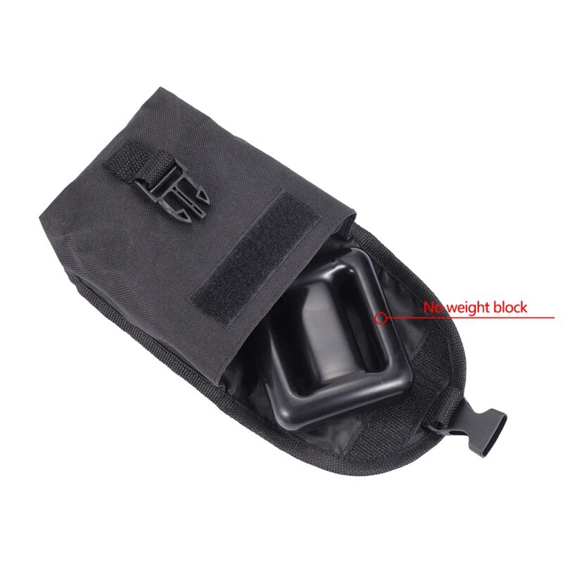 1 pièces poche de ceinture de poids de rechange pour plongée sous-marine avec boucle à dégagement rapide poche de ceinture de poids pour plongée accessoires de plongée