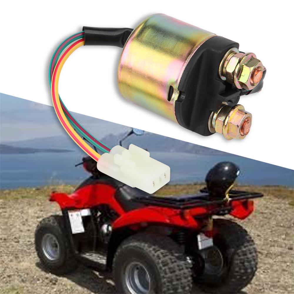 Motorfiets Startrelais Voor Scooter ATV Bromfiets Motorfiets Vervanging Accessoires Elektrische Startrelais Solenoid