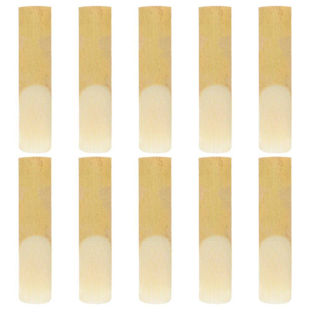 10Pcs Saxofoon Rieten Sterkte 2.0 Reed Traditionele Rieten Tenor Sax: Default Title