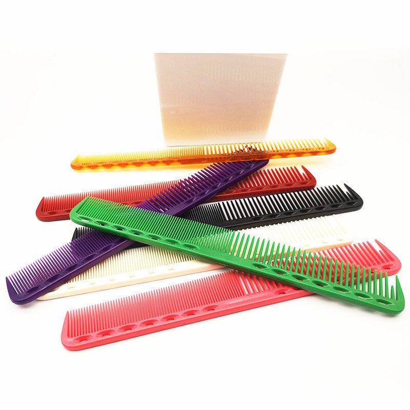 6 Colors Hair Combs Barber Hairdressing Hair Cutting Brush Anti-static Tangle Pro Salon Hair Care Styling Tool