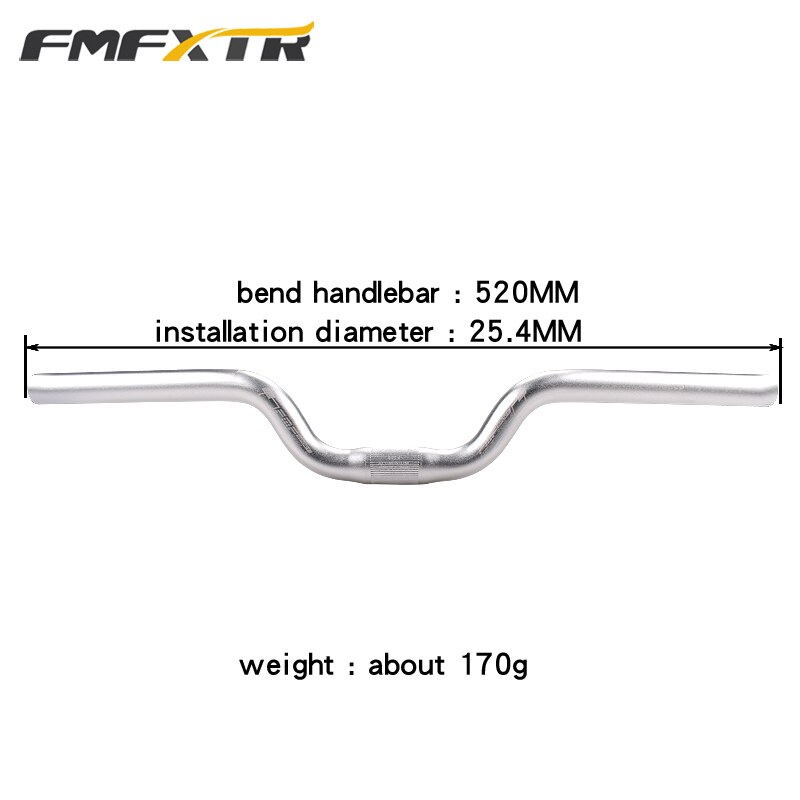 25.4x560mm Fahrrad Lenker Aluminium City Straße Fahrrad Stange