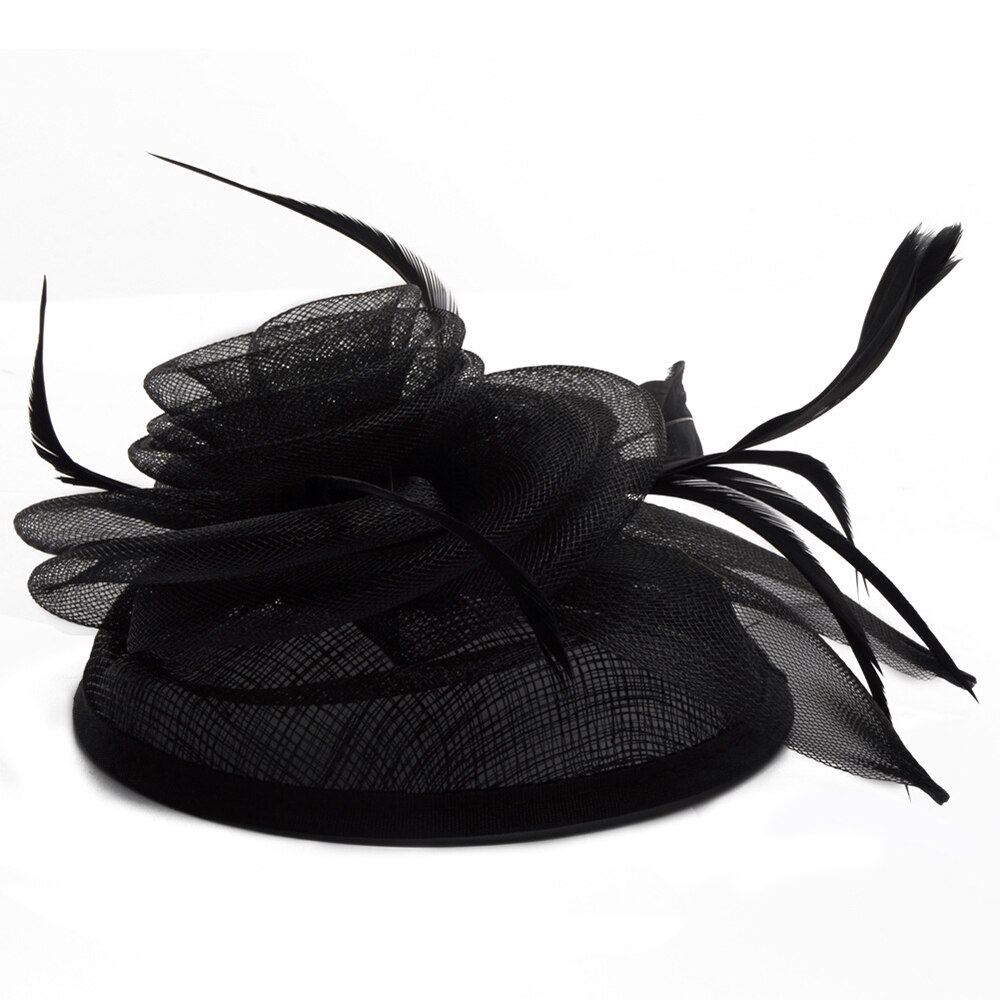Chapeau de mariée en dentelle, couvre-chef de mariée, fleur, visage, voile de cage à oiseaux, accessoires de mariage fascinants pour femmes