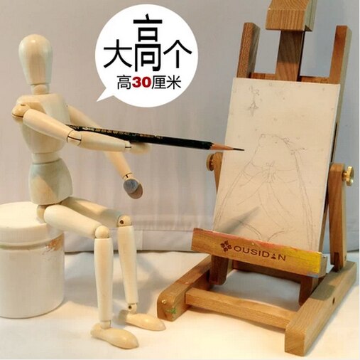 ! Mannequin en bois de 12 "| Outil utile pour 3 pièces/lot Mannequin, modèle en bois pour Android Mannequin