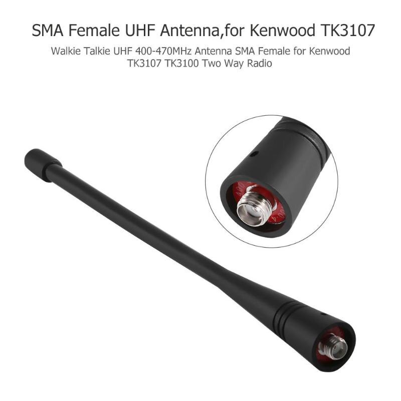 400-470 MHz Weibliche Dual Band Weiche Antenne zwei Weg Radio Walkie Talkie Antenne Für Kenwood TK3107/TK3100 /TK-260/TK-270