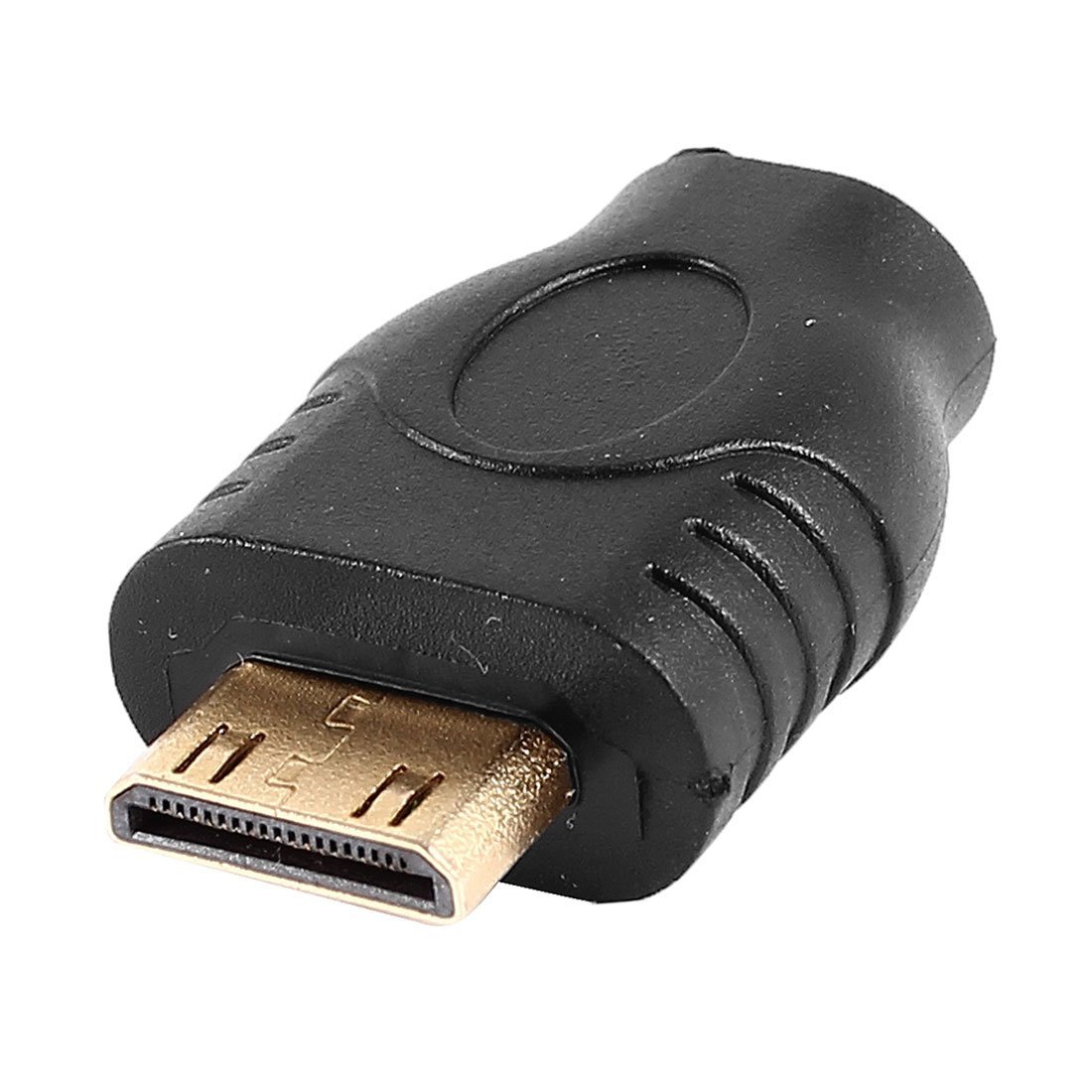 Micro HDMI Type D Female naar Type C Mini HDMI Male F/M Adapter Zwart