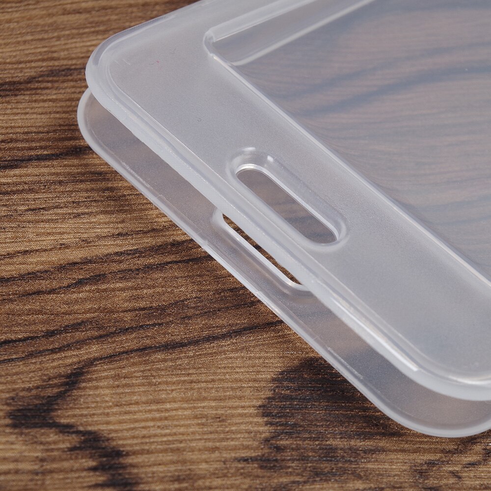 Transparent PVC Bank Bus Credit Card Holder Cover Storage Card ID Holders Womem Men Kid's Protector Cover 1PCS