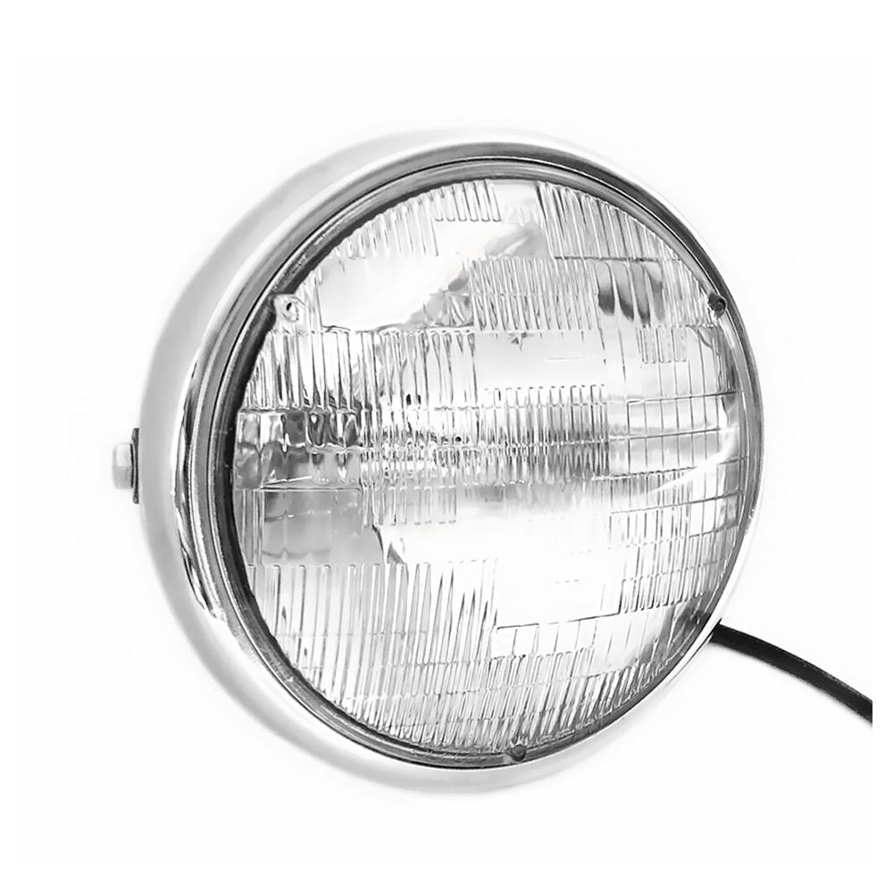 7'' classic custom Chrome Motorcycle Headlight For Heavy Duty