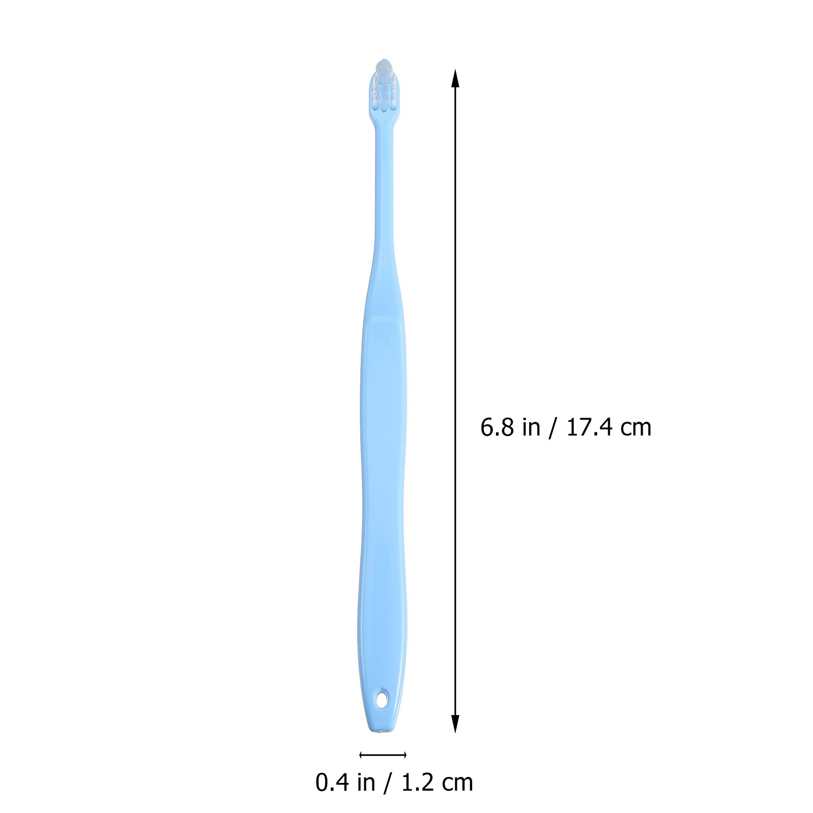 2pcs Tuft Toothbrush Tiny Small Head End Toothbrush Orthodontic Toothbrush