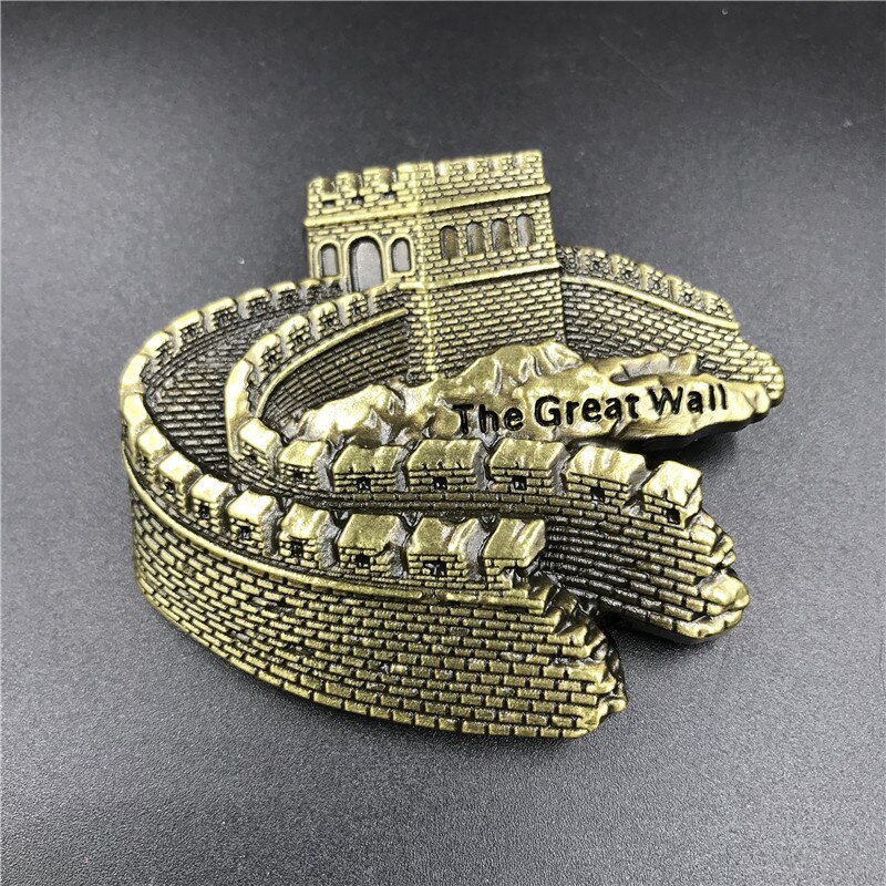 3D Alloy Fridge Magnets Different Countries Landscape Refrigerator Magnets Travel Souvenirs: 19