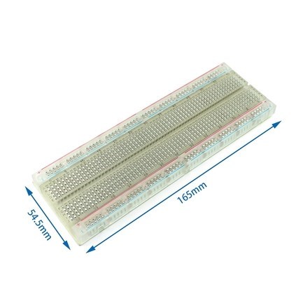 Steckbrett verbindung kabel Mini Steckbrett transparent splicable See bord Experiment bord: 54x165 transparent