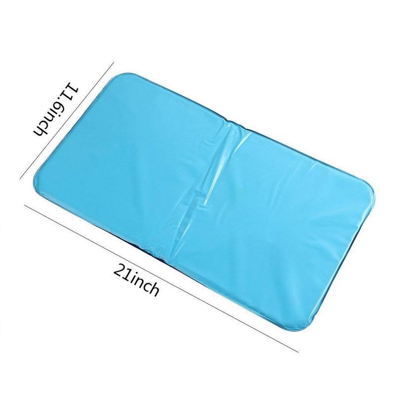 1Pc Zomer Ijs Koude Kussen Massager Therapie Insert Slapen Kussen Chillow Hals Gel Mat Aid Koeling Kussen Relief Pad pvc M Z5Q8: Default Title