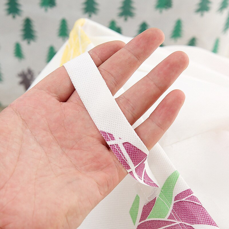 Borsa da 100 litri con manico rinforzato tessuto non tessuto telaio fisso incorporato antipolvere organizzatore di stoffa di grande capacità Dropship