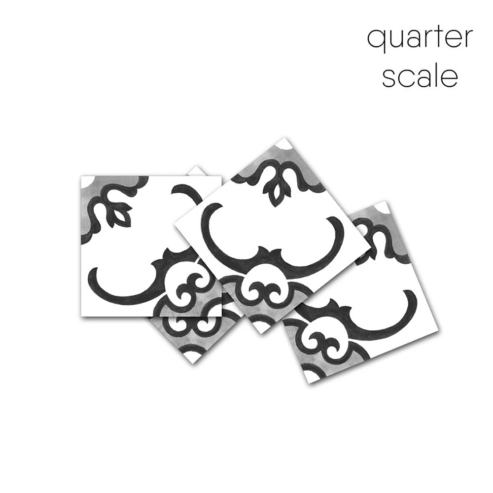 Removable self-adhesive Portuguese Tile 10 Sheets Peel and Stick Kitchen Backsplash Tile Backsplash Wall Tiles: FS2095-2 / 30cmx30cmx10pcs