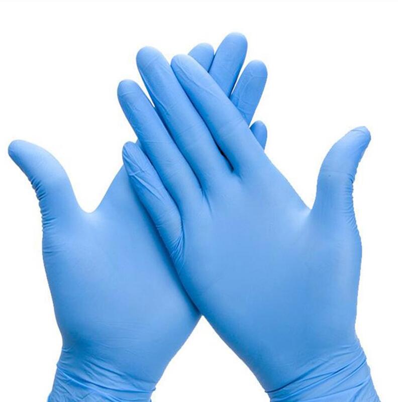 Disposable Silicone Gloves Rubber Gloves Household Latex Gloves Disposable Food Gloves Left and Right Universal Cleaning: L