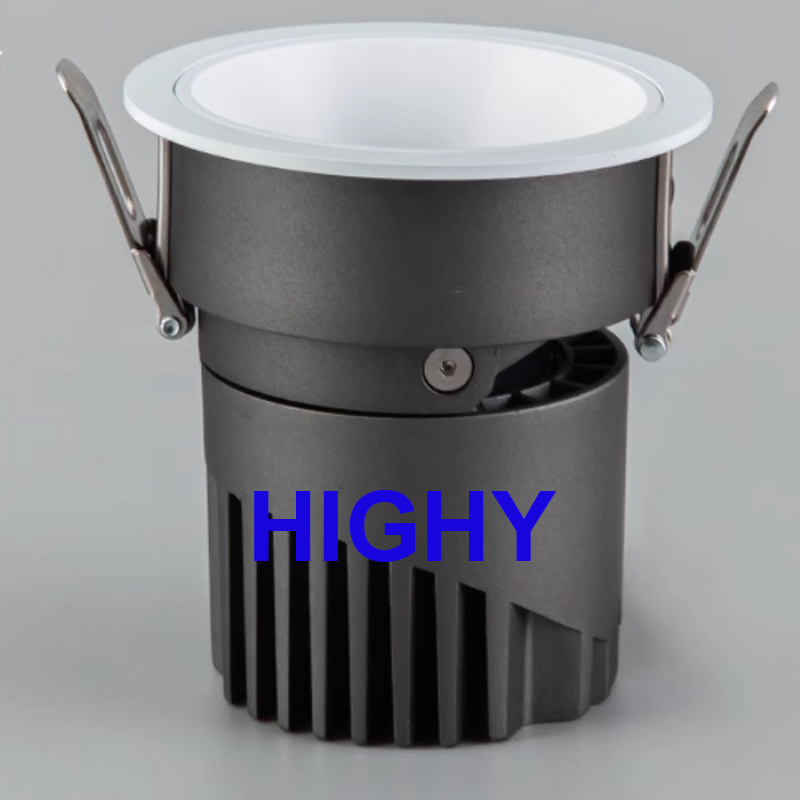 Led Spots Kleine Bundel Hoek Spot Licht Ingebed 12W 3 8 15 Graden Plafond Foco Voor Home Picture Art Museum Downlights Rond