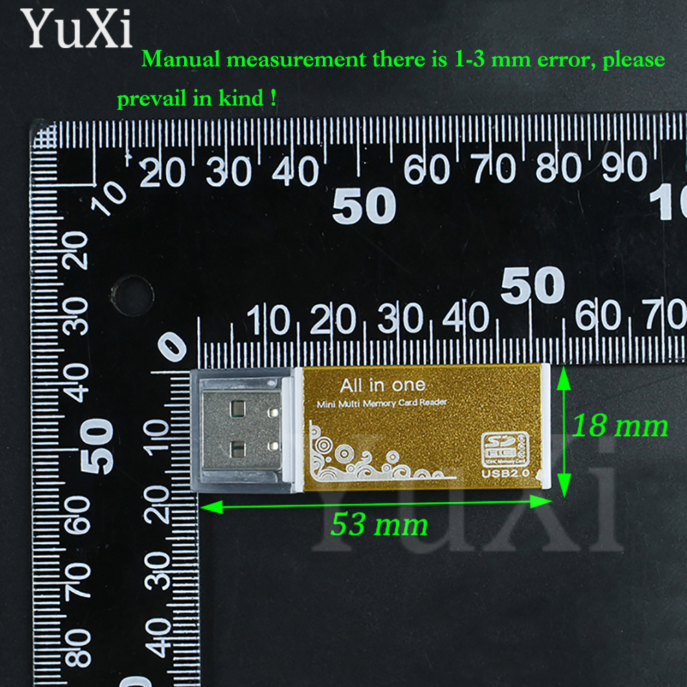 Lector de tarjetas USB 2,0, lector de tarjetas multimemoria todo en 1 para SD TF MS M2, adaptador de tarjeta SDHC, enchufe para ordenador portátil, PC de escritorio, 1 ud.