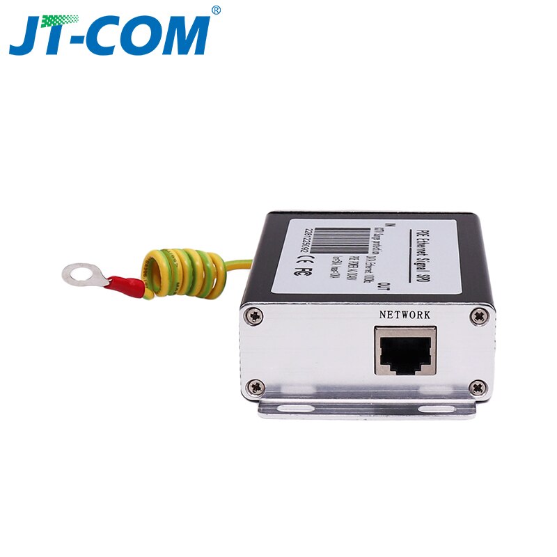 1000M POE Ethernet Network Surge Protector Lightning Arrester Network RJ45 POE IP Camera Protector