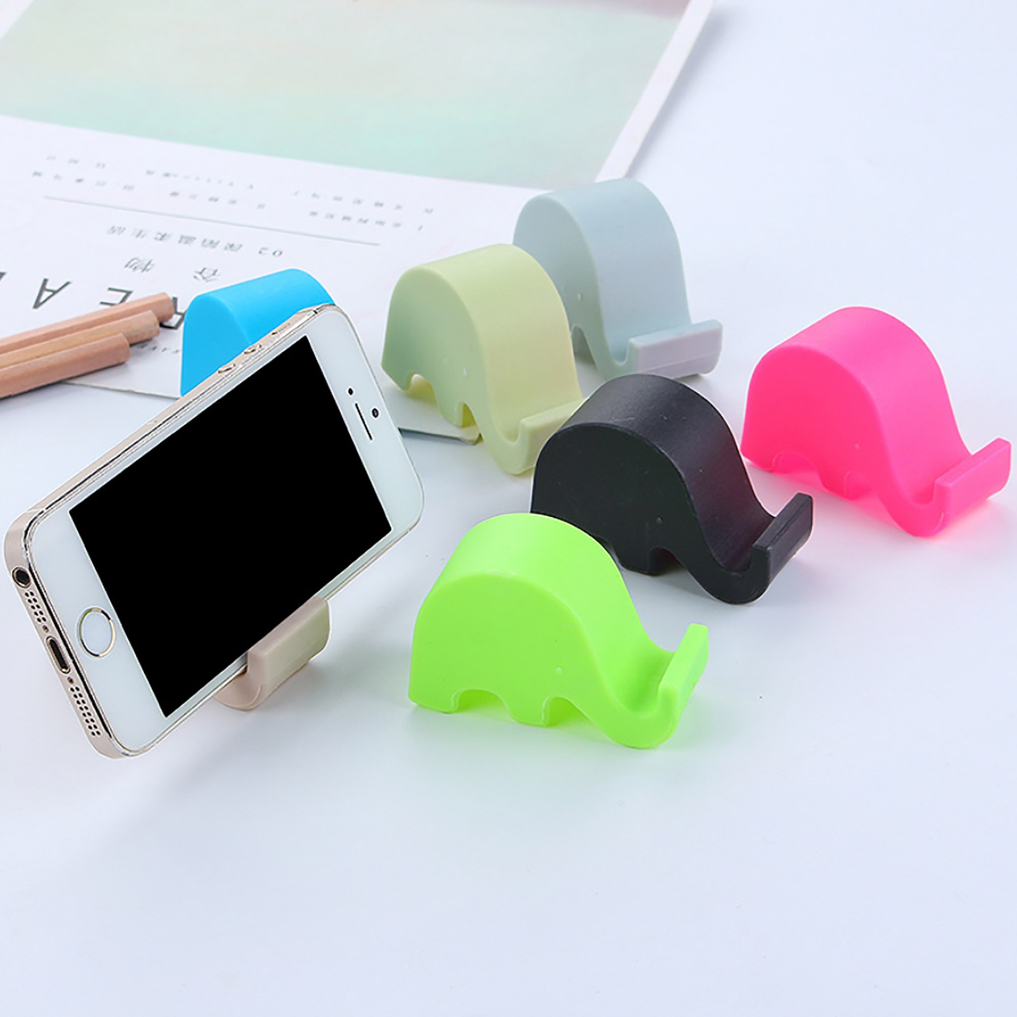 Bureau Mobiele Stand 3Pcs Dikkere Olifant Ipad Air Ondersteuning Tablet Houder Ipad Houder Statief Telefoon Stand Desk Mobiele Houder