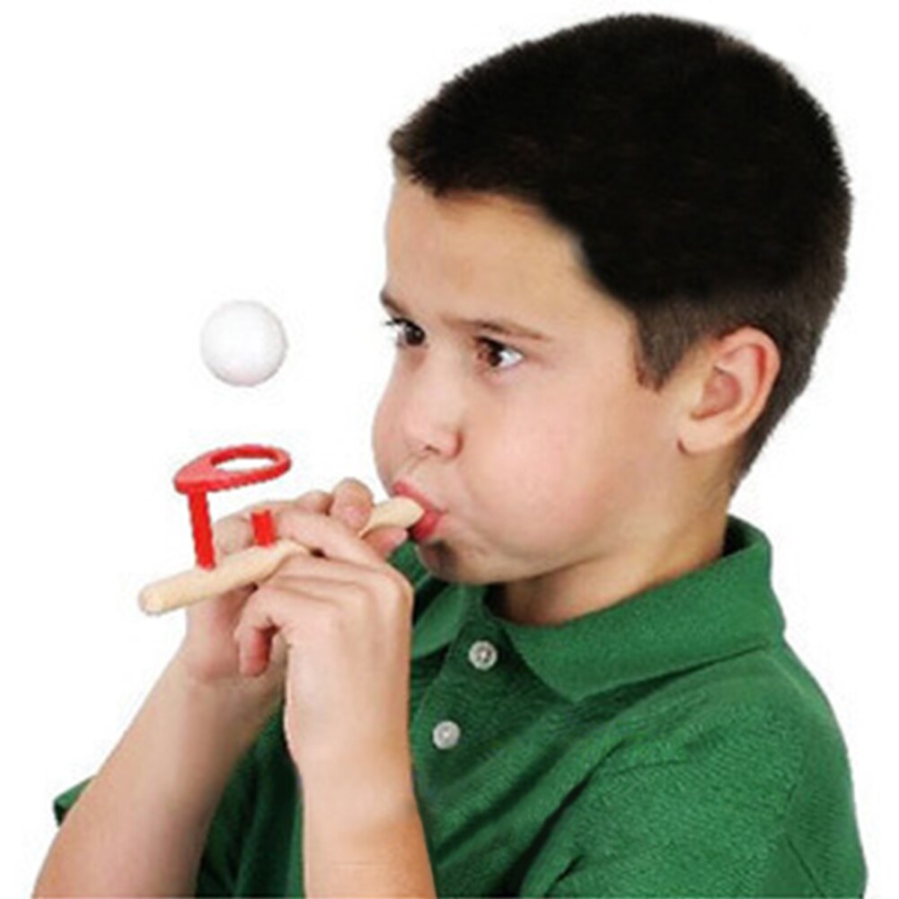 Funny Educatief Speelgoed Baby Balans Training Klap Bal Staaf Jongens Meisjes Houten Speelgoed Nostalgische Kids Blowing Bal