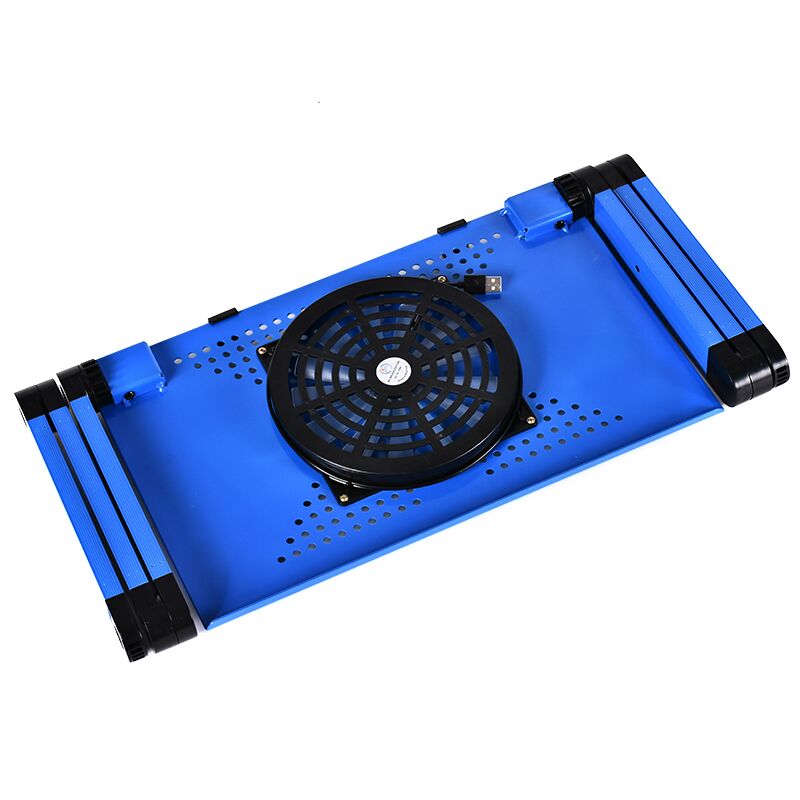 Soporte de escritorio plegable para ordenador portátil Magic Union ajustable con ventilador de refrigeración mesa de cama para ordenador bandeja de cama Escritorio de estudio