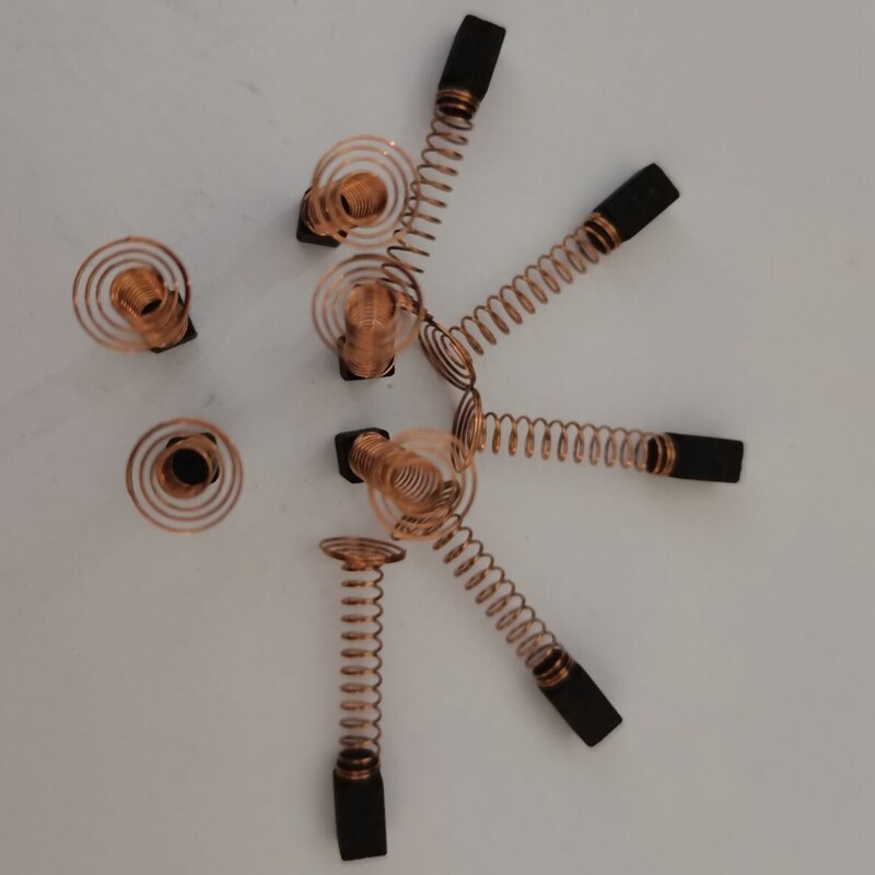 10Pcs Carbon Brush Motor for Dremel 3000 200 Brush Repairing Part for Electric Rotary Motor Tools