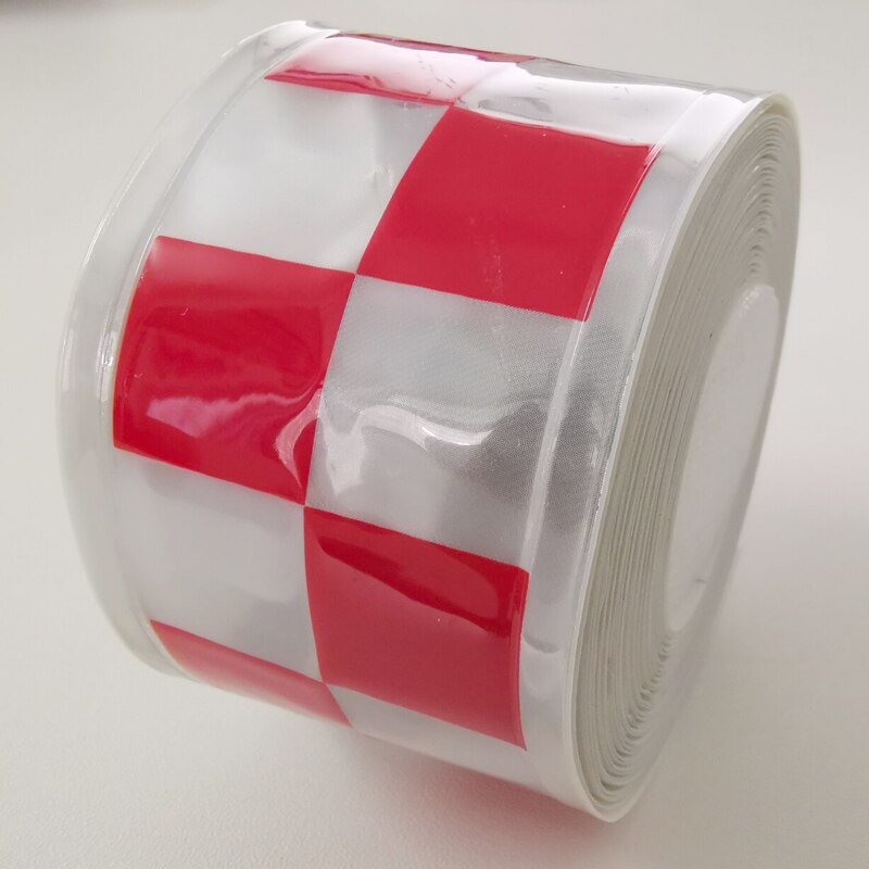 3m reflecterende waarschuwingstape in pvc-kleur voor veiligheidskleding, naaibaar