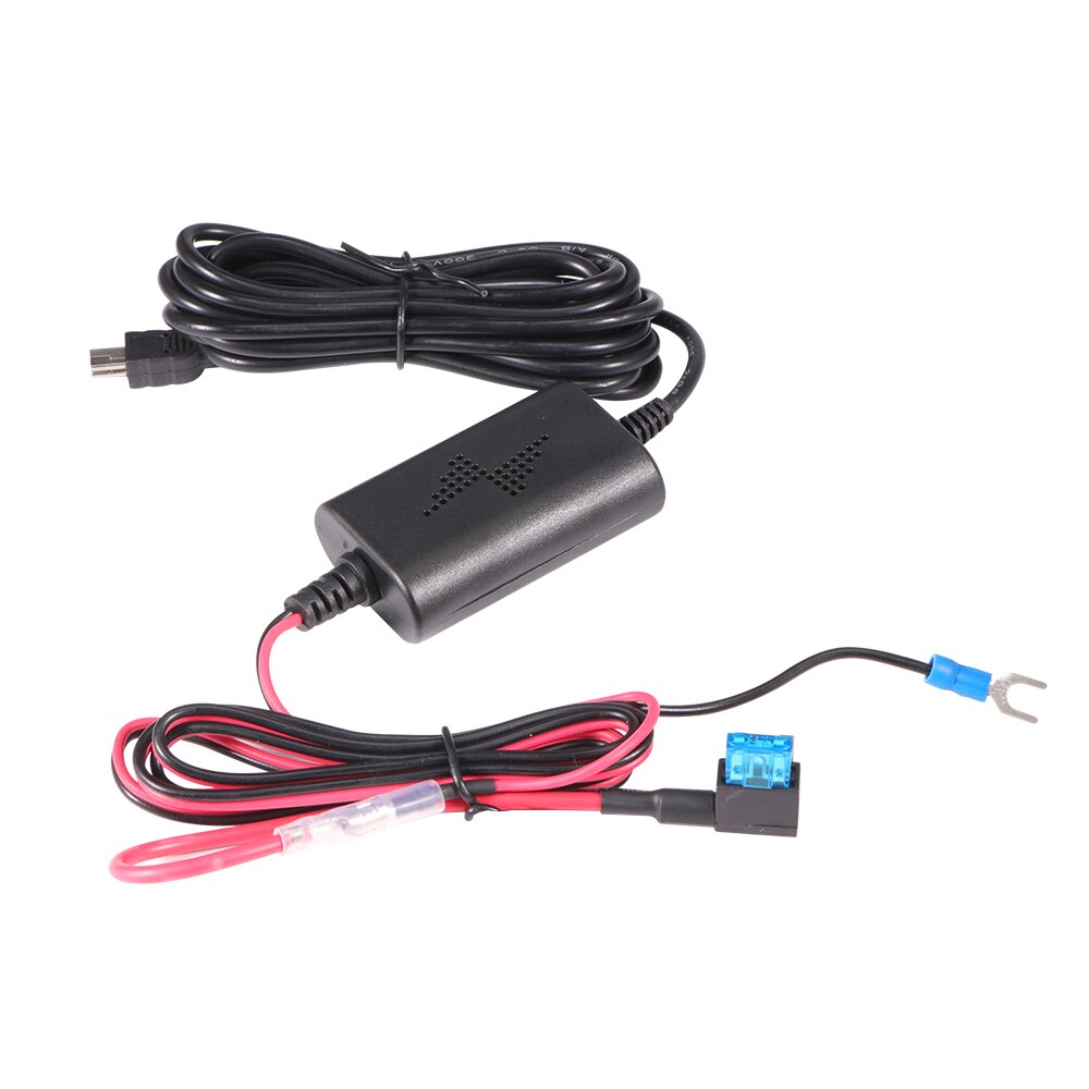 AOZBZ-Mini USB 12v à 5v | Câble incliné, GPS Navigation voiture, tableau de bord, chargeur de caméra, adaptateur fil dur: Medium