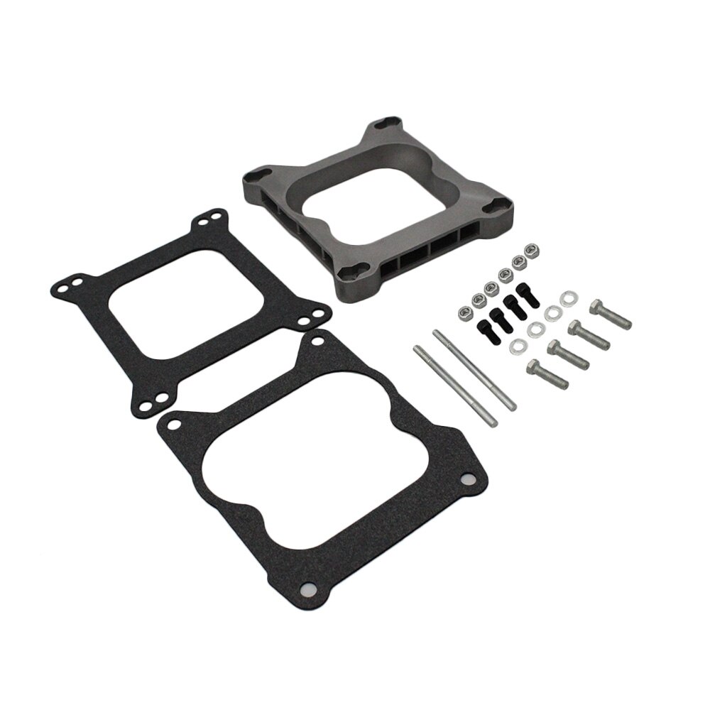 Carb Carburetor Adapter 3/4" Open Carburetor Adapter 4bbl Quadrajet Manifold for Holley Edelbrock