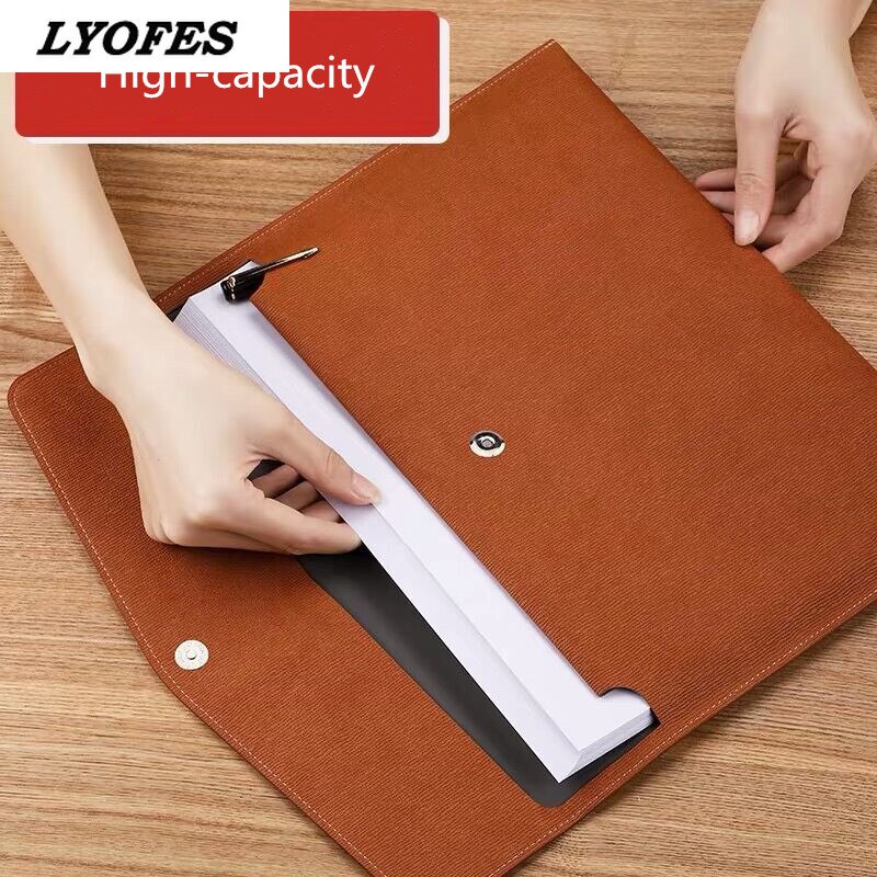 Waterproof A4 Fille Presentation Folder Document Papers Desk Organizer Storage Bag School Office Stationery Supplies