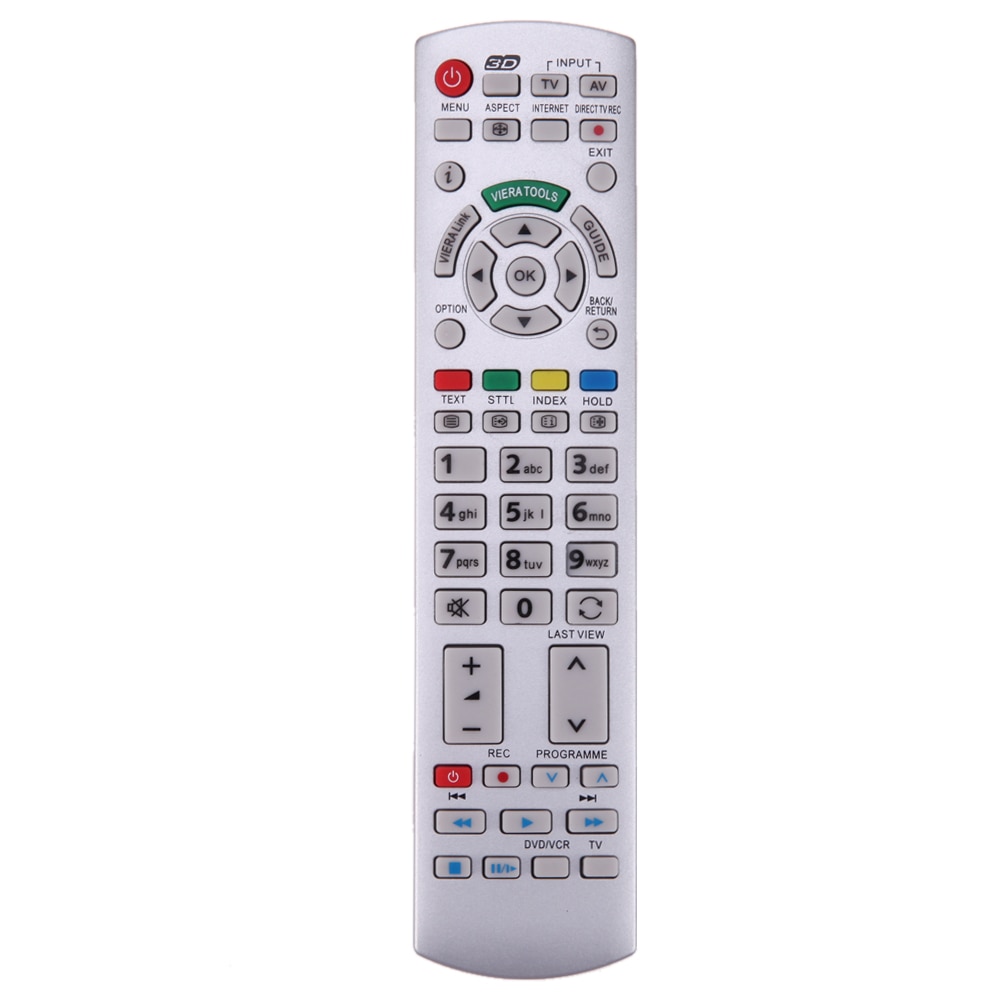 TV Fernbedienung Ersatz - für Panasonic N2QAYB000504 N2QAYB000673 N2QAYB000785 TX-L37EW30 TX-L42ES31