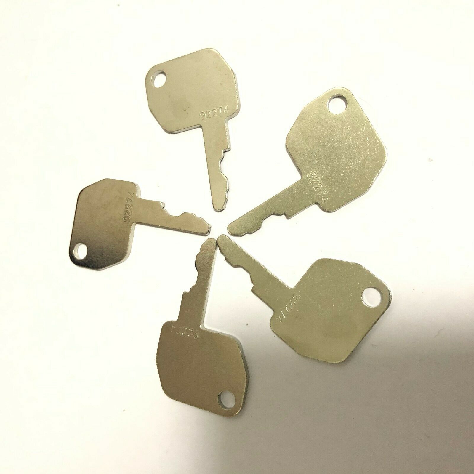 All 5 Universal Starter Key 92274 Fit For Holland Backhoe & Tractor
