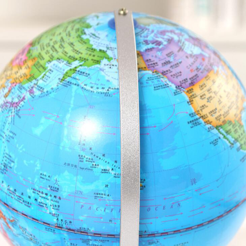 20cm Earth Globe World Map Geography Educational Toy for Desktop Decoration Home Office Aid Miniatures Kids