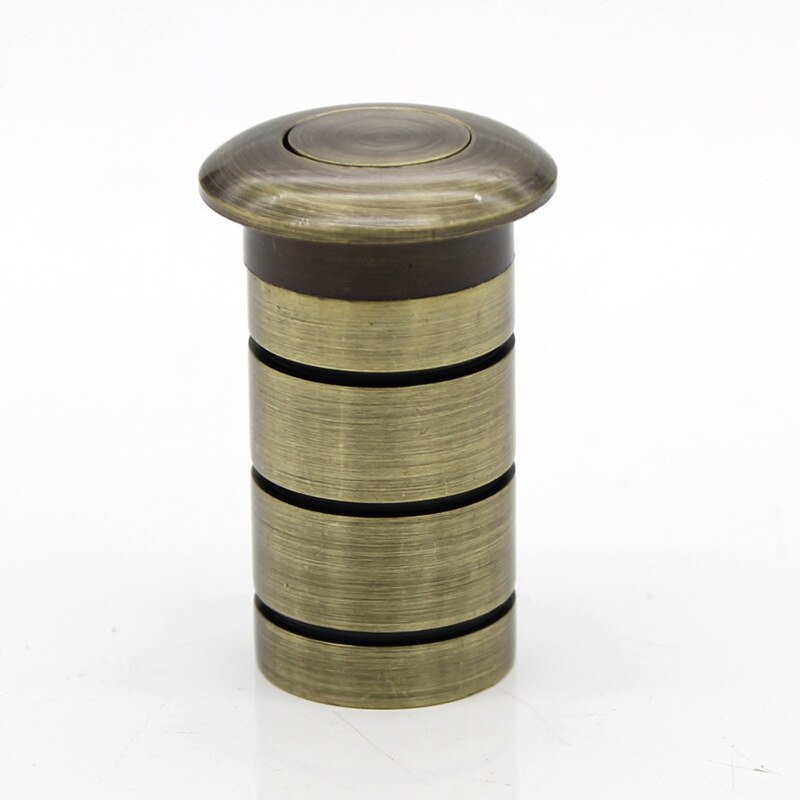 High Door Latch Copper dust protector Sliding Lock Bolt Latch dust-proof tool Hasp Staple Gate Safety Lock: copper