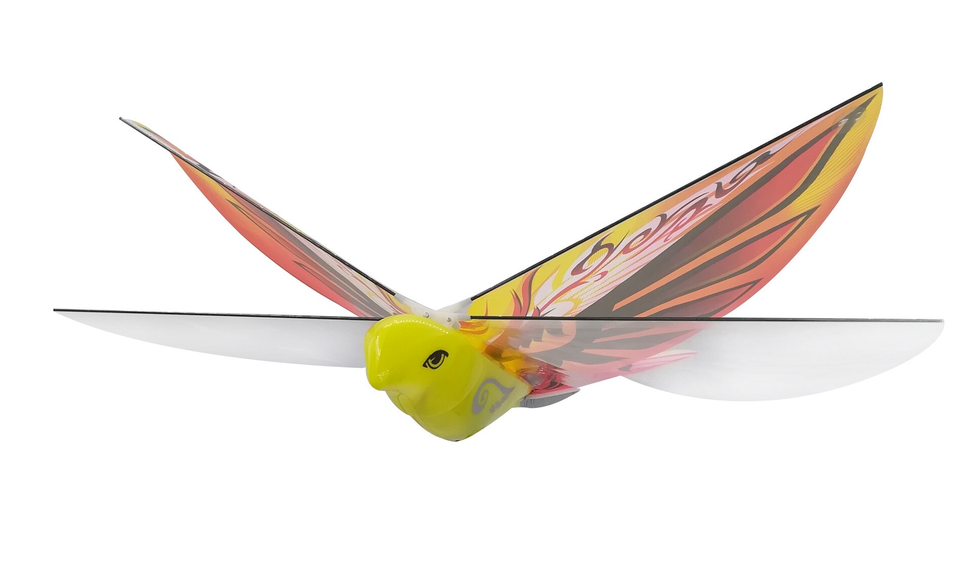 Jouet oiseau volant gratuit pour enfants, petit avion sans télécommande, opération Simple: YELLOW