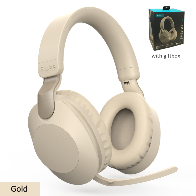 Bezprzewodowy zestaw słuchawkowy Bluetooth z mikrofonem Zestaw głośnomówiący HIFI Stereo BT5.1 Słuchawki douszne do rozmów i muzyki: green