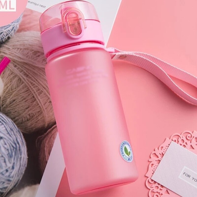 400ml BPA Free Leak Proof Bott Couple Tour Water Sports Bottle High Travel Outdoor Drink Portable Hiking School