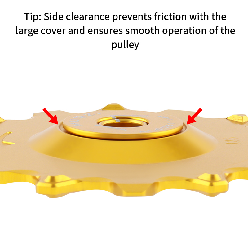 MUQZI Bike Pulley 11T 12T 13T 14T Rear Derailleur Jockey Wheel 7 8 9 10 11 12 Speed Chain Ceramic Pulley