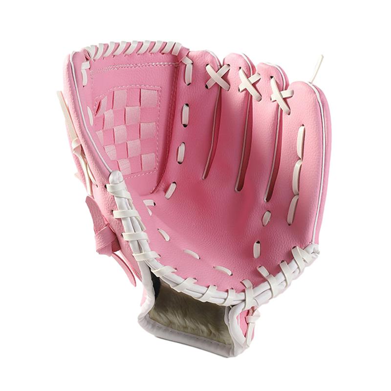 Praktische Thicken Infield Pitcher Honkbal Handschoen Sport Infielder Handschoen Voor Kinderen Vrouwen: 10.5 inch