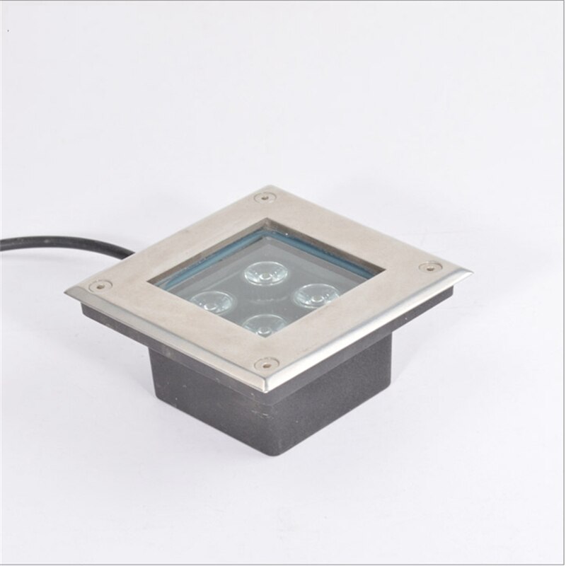 4W/5W/9W/12W/16W Square LED underground light , 85-265Vac, IP67 led built in lamp ,outdoor waterproof inground spot light
