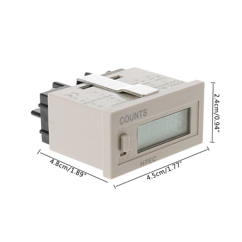 H7ec-6 salgsautomatisk digital elektronisk tællertællermeter omron uden spænding