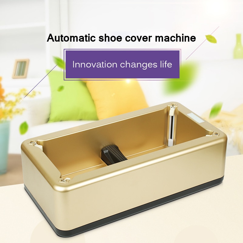 Automatic Shoe Cover Machine Smart Portable Shoes Boot Cover Dispenser Shoe Film Device For Home Office