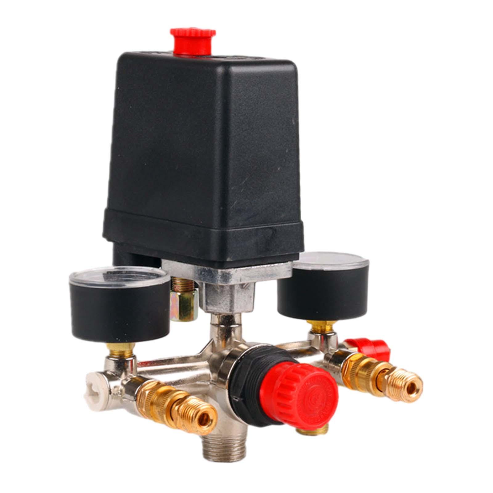 Pneumatische luchtcompressor Drukschakelaar Regelkleppen Accessoires Automatisch