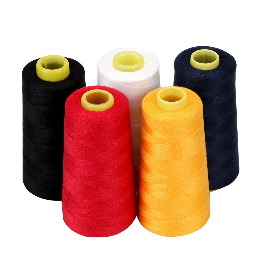 40S/2 Threads 3000Y Handmade Sewing Thread Hand Stitching Abrasion Resistance DIY Sewing Thread Machine Yarn Sewing Kit