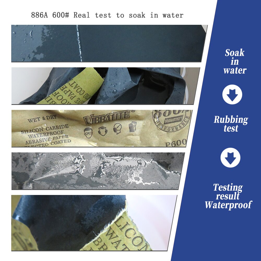 9*3.6 Polegada 20 pçs lixa 320 a 2000 grão molhado seco folhas de lixamento à prova dwaterproof água para carro madeira metal plástico polimento acabamento