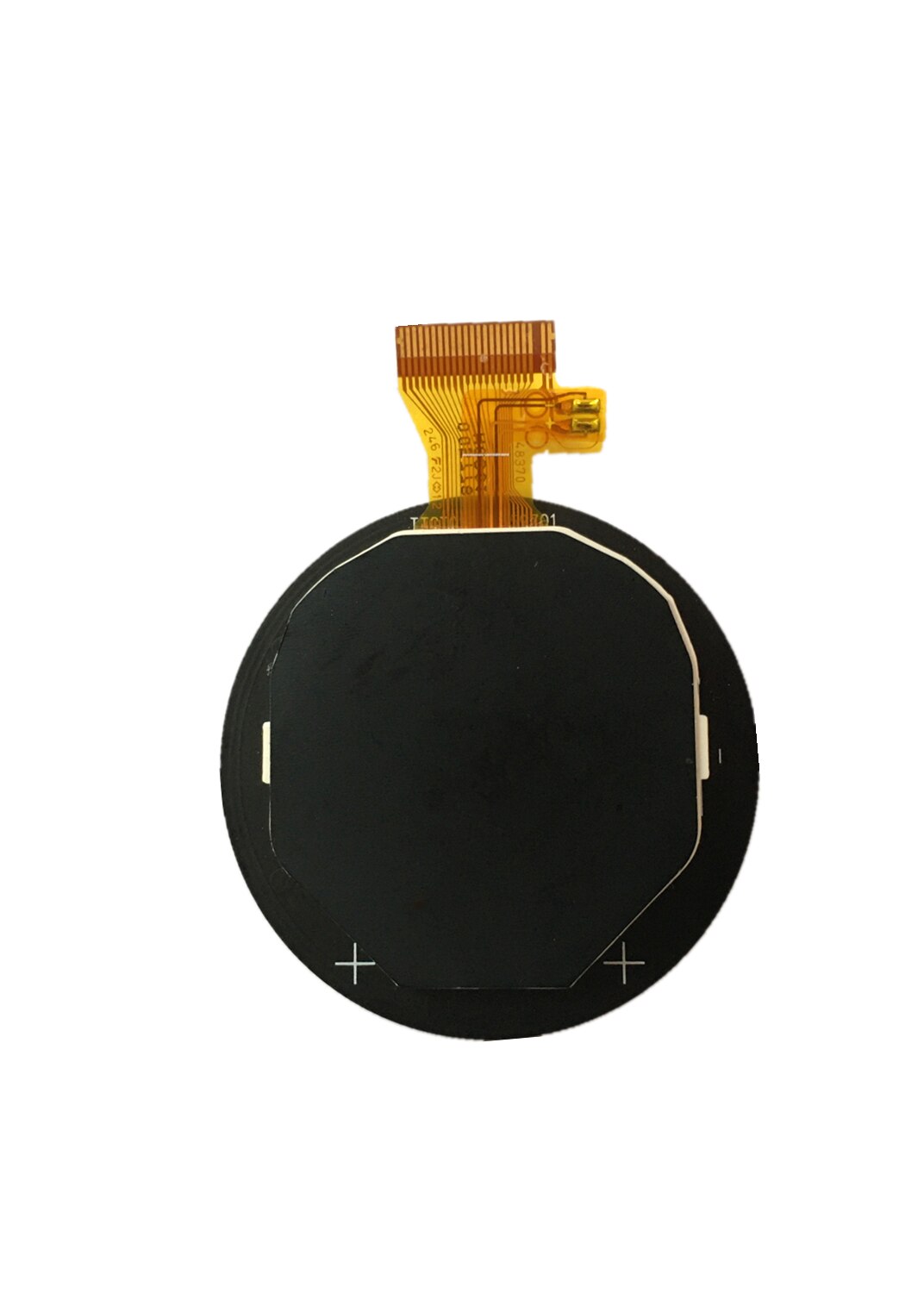 Juntuo-pantalla LCD de 1,2 pulgadas para reloj inteligente, compatible con reloj de pulsera