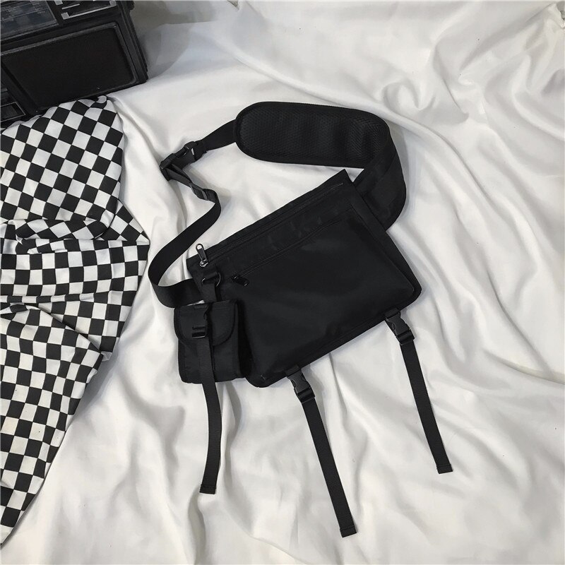 Crossbody tasker til kvinder nylon skoletaske til teenager vandtæt kvindelig messenger taske anti-tyveri skuldertaske