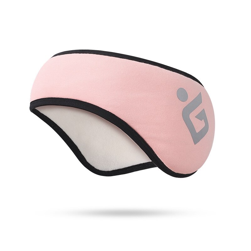 Ear Warmer Winter Warm Earmuffs Sports Ear Protection Artifact Hair Band Plush Windproof Cold Ear Warmer: pink