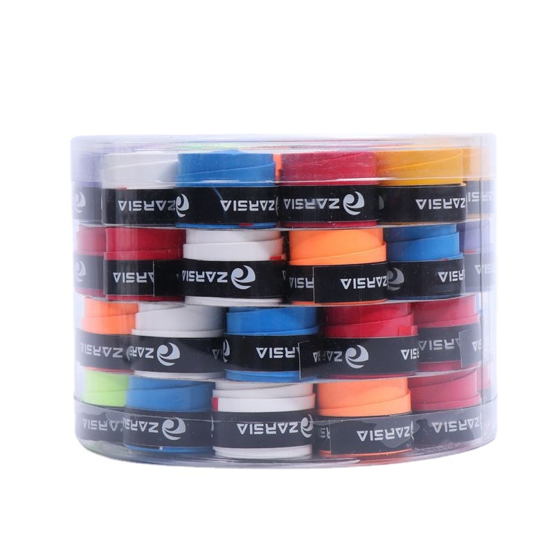 60pcs ZARSIA Sticky Anti-skid Tennis Racket Grip Sweat Badminton Grips Tennis Racket Overgrips