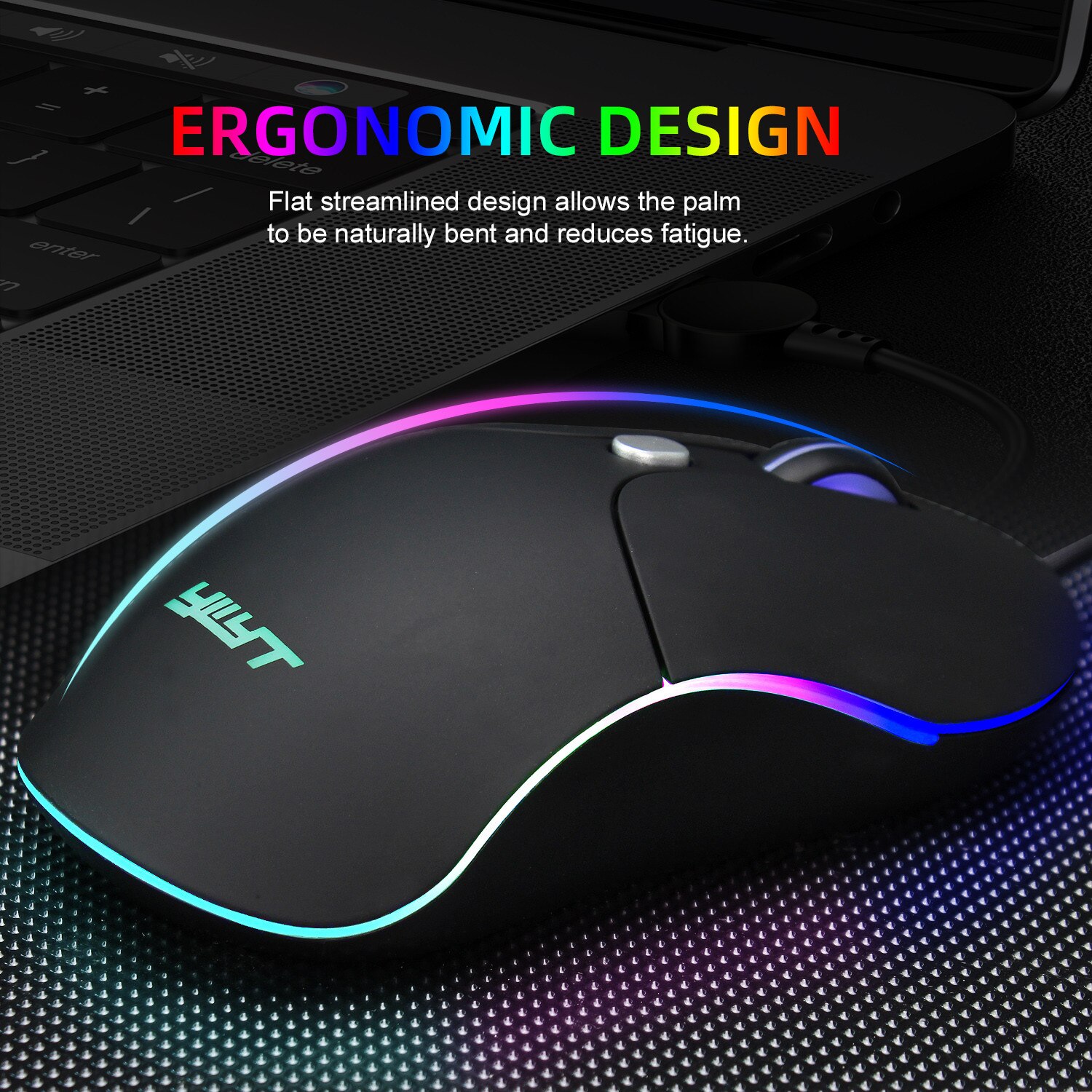 Ergonomic Cool perip Gaming Mouse Button LED 2000 DPI USB Computer Mouse Gamer Mice S1 Silent Mause With Backlight For PC Laptop